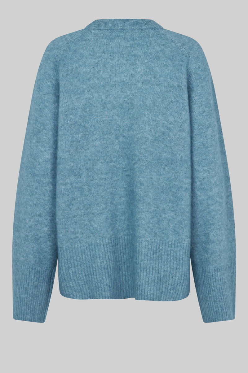 Brookline Knit Raglan O-Neck