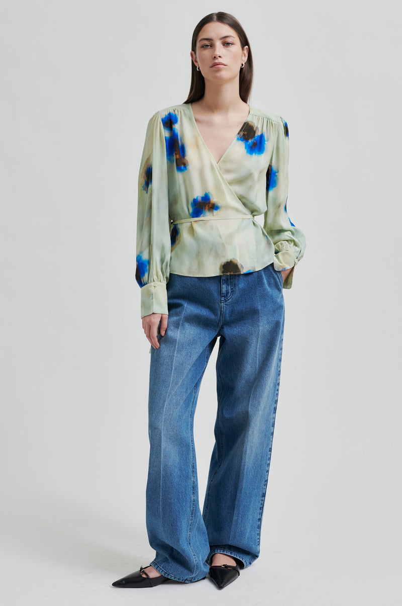 Thistle Wrap Blouse