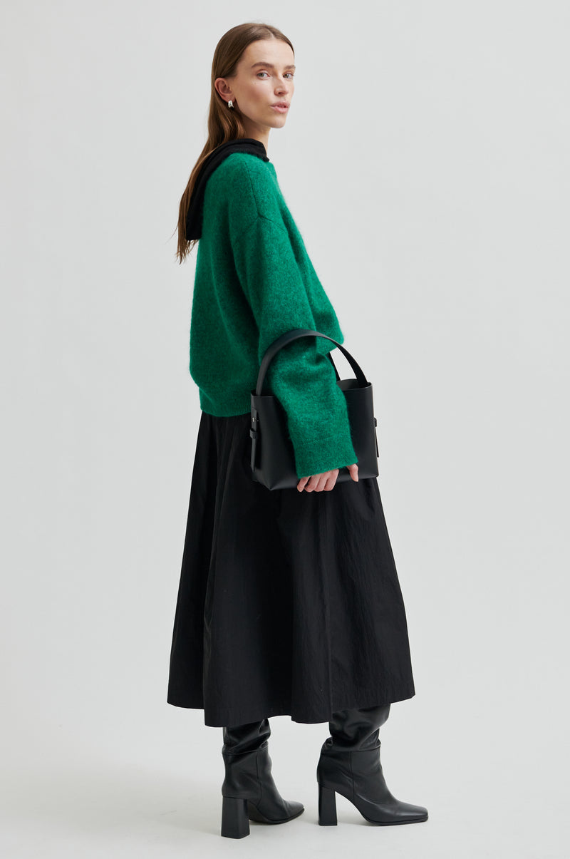 Brook Knit Drop Shoulder O-Neck