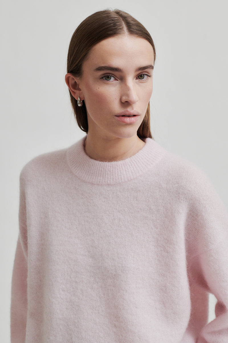 Brook Knit Drop Shoulder O-Neck