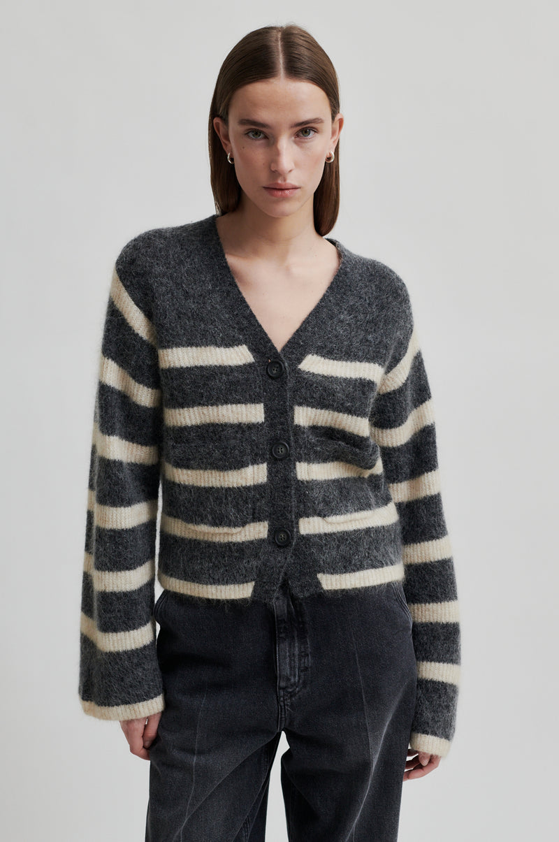 Ovalis Knit Wide Sleeve Cardigan