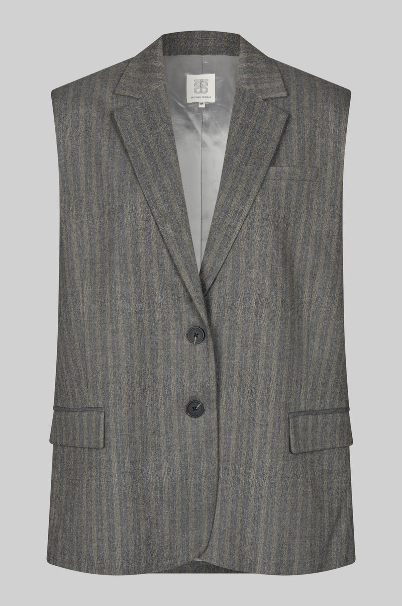 Hollanda Oversize Waistcoat