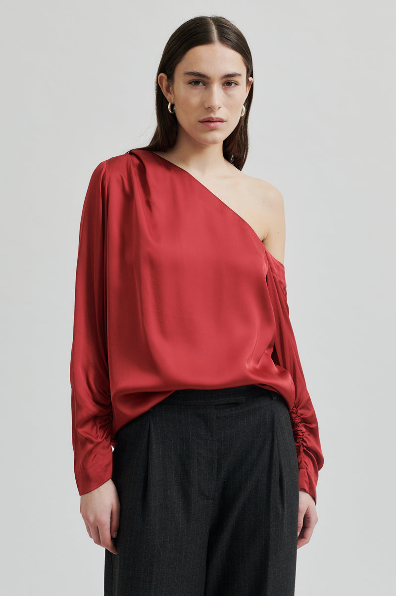 Livo One Shoulder Blouse