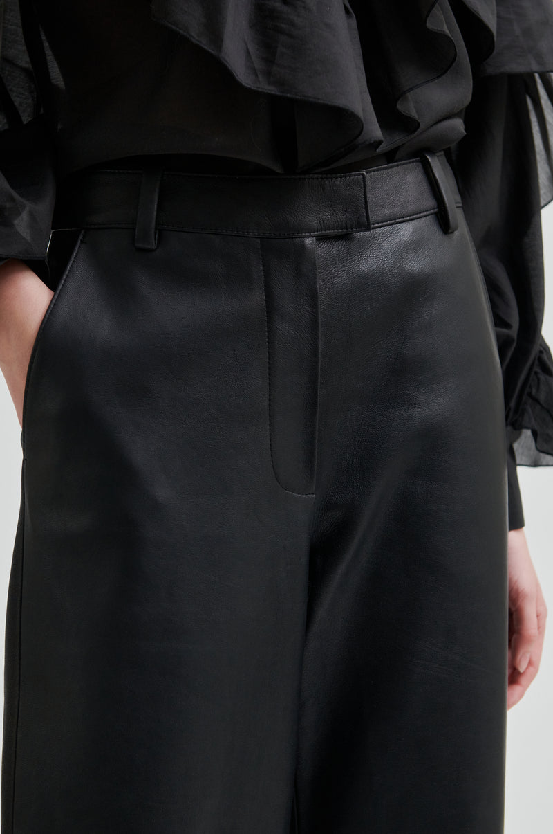 Aluna Bonded Leather Trousers