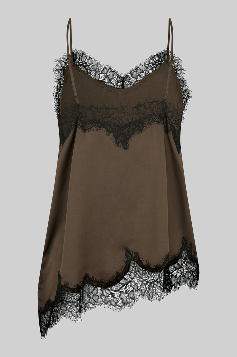 Lacia Contrast Strap Top