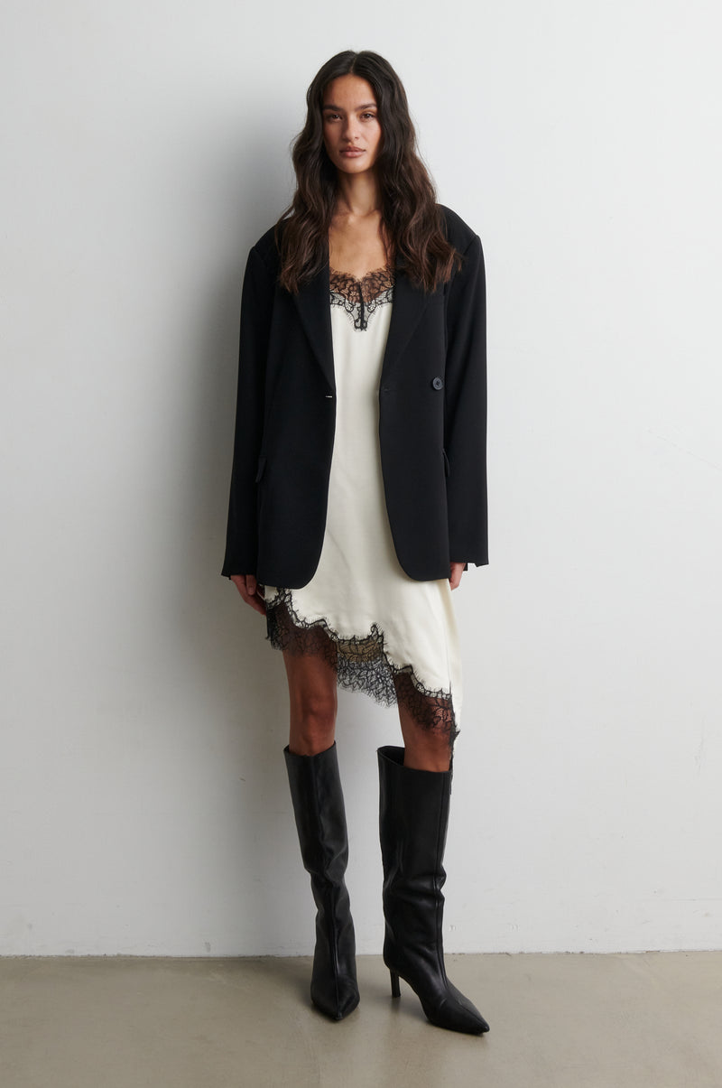 Lacia Contrast Mini Dress