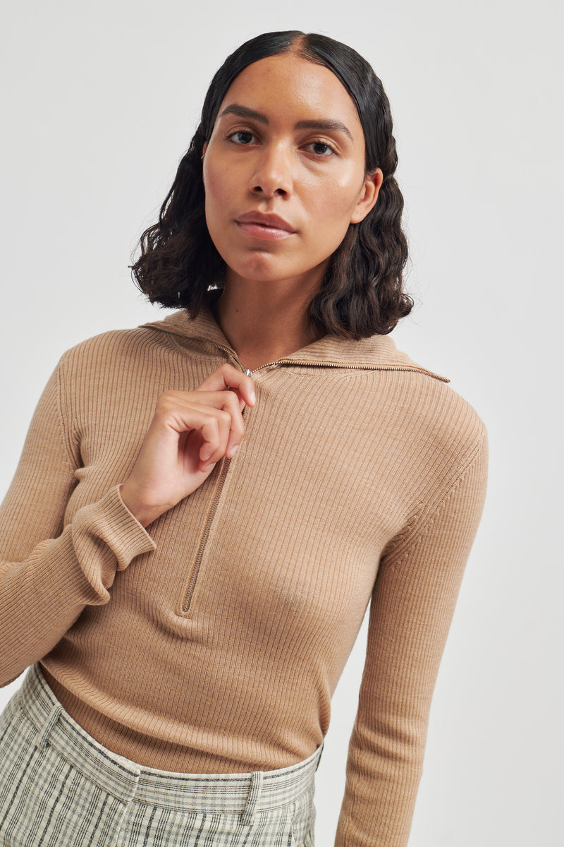 Abida Knit T-Neck