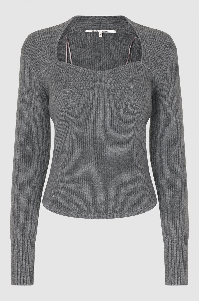 Palula Knit Open Neck