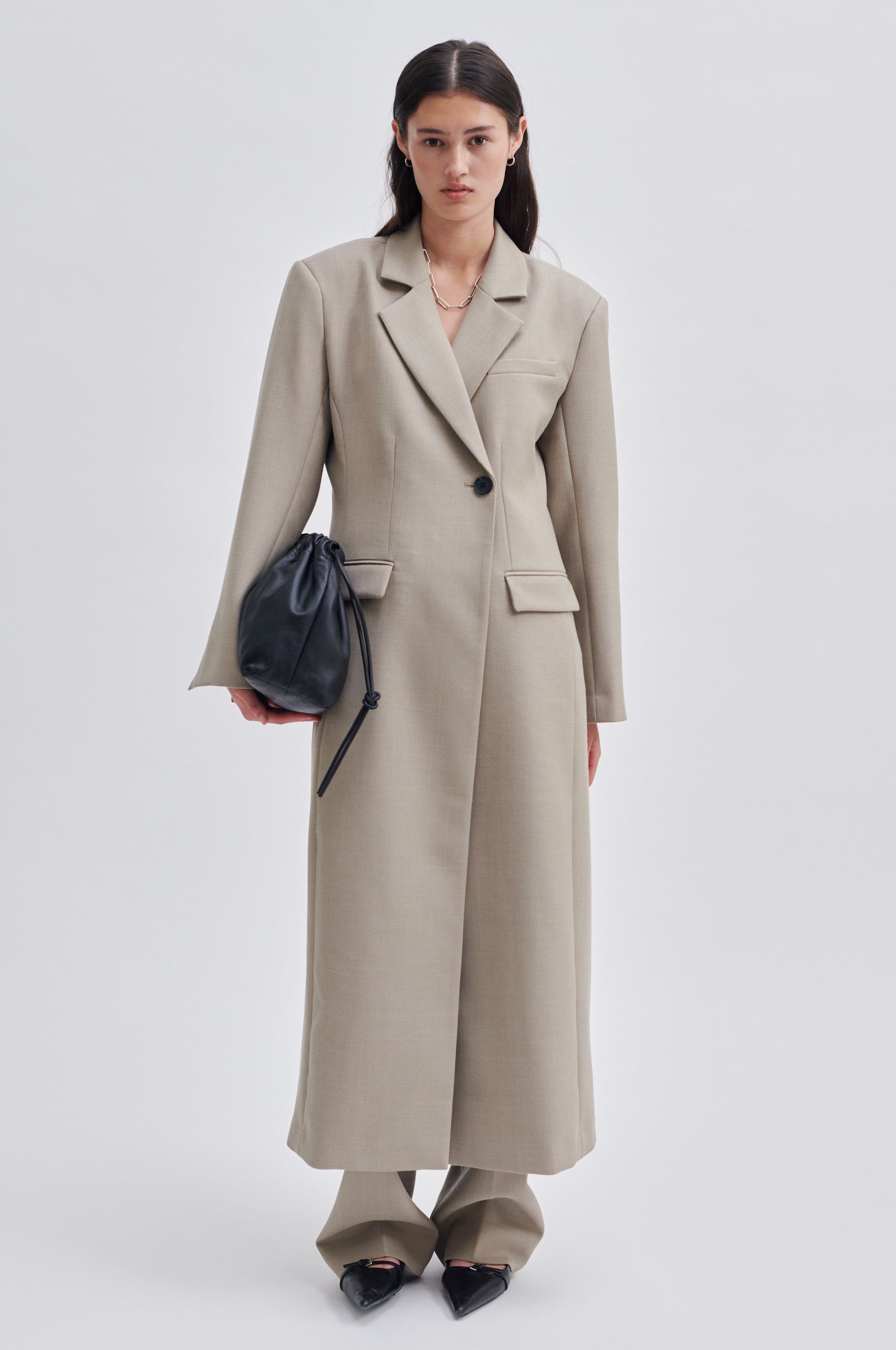 Maxine Long Blazer – secondfemale.se